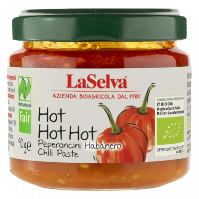 Hot Hot Hot Salsa peproncino La Selva (90g)